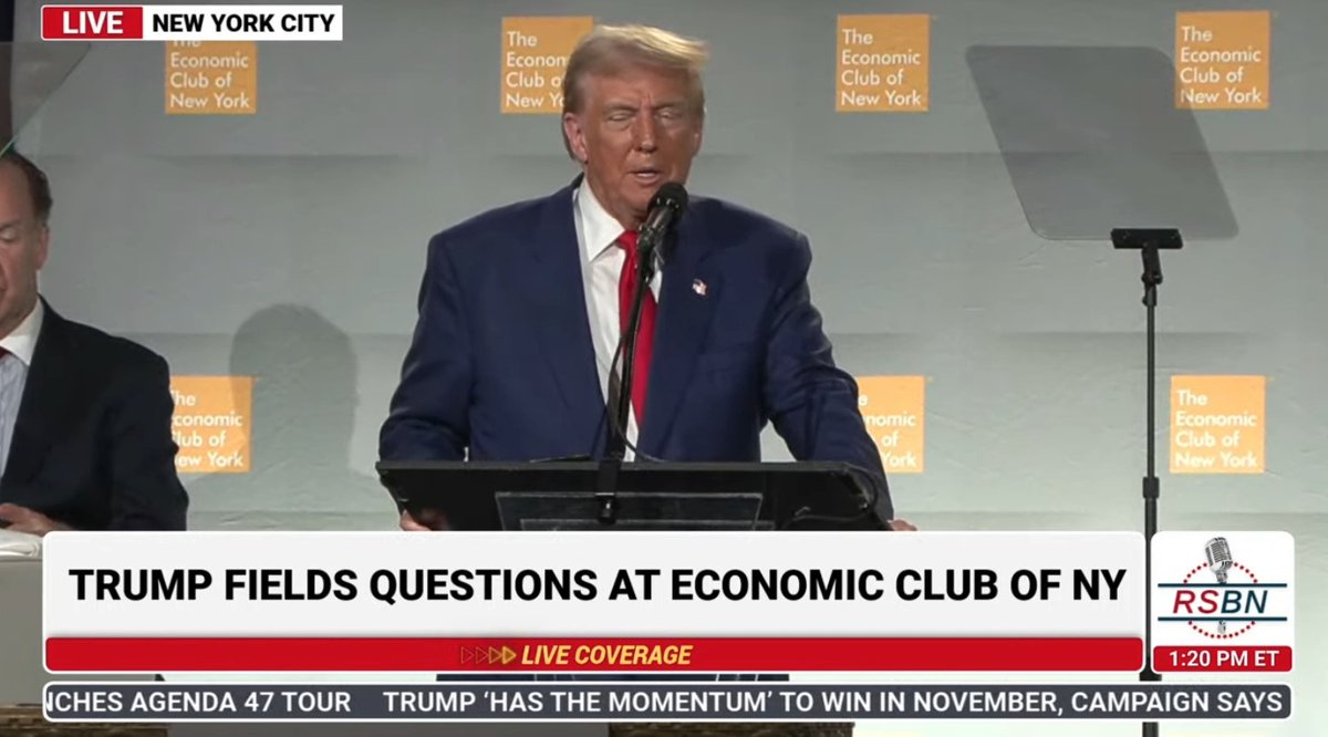 Trump: When people talk about global warming, the ocean is going to go down... That’s not our problem