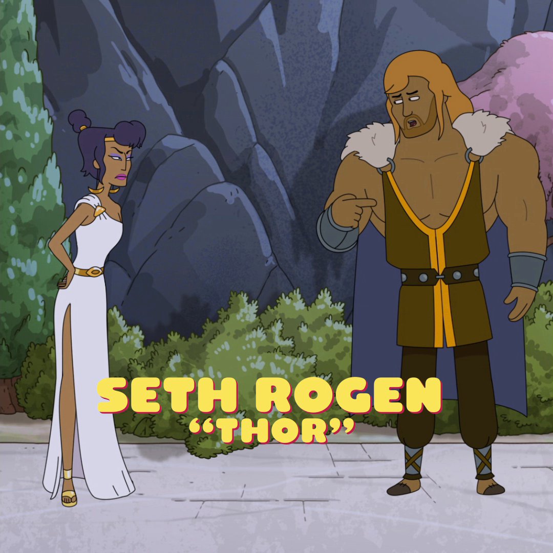 guest stars are always welcome in the kingdom of #krapopolis 😉 watch the season 2 premiere september 29 on @foxtv, next day on Hulu!