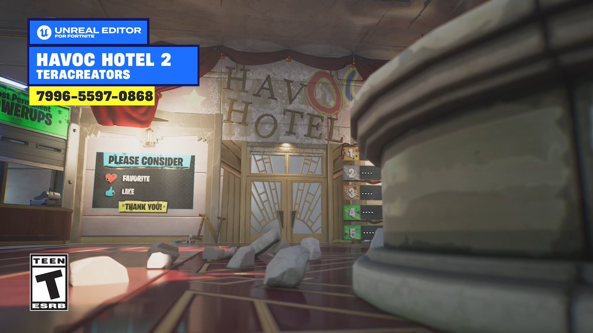 Not trying to brag or anything… but we made it all the way to room 4 😤 Check in to Havoc Hotel 2 by Tera Creators 🏝️: 7996-5597-0868
