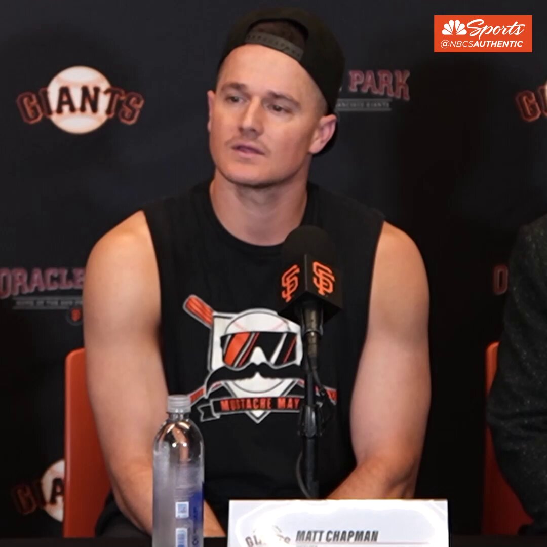 Chapman reveals he already has heard from players interested in playing for the Giants 👀