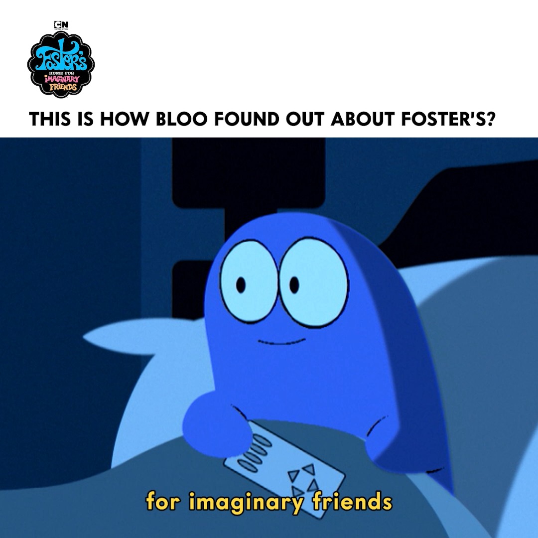 Welcome home Bloo 💙🏡 #cartoonnetwork #fostershomeforimaginaryfriends #bloo #fosters #2000s #nostalgia #nostalgic #mychildhood