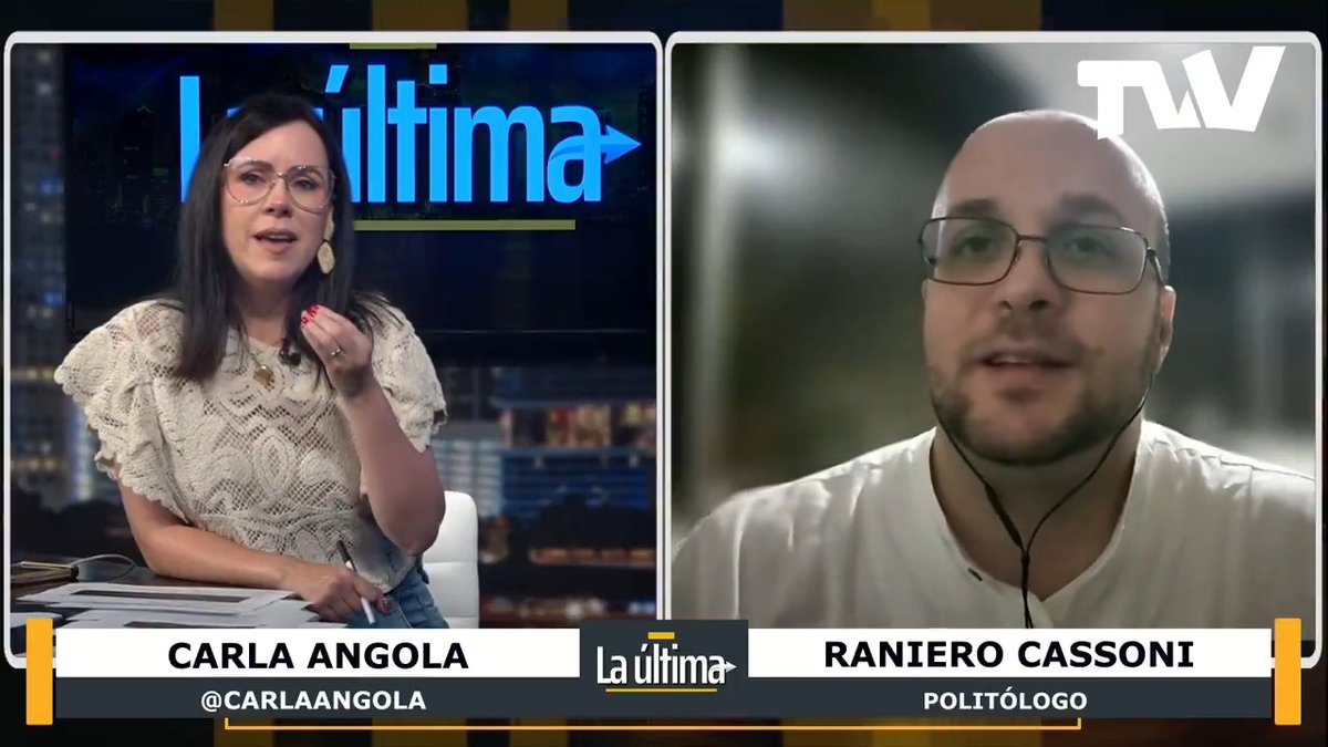 ENTRE PADRINO Y DIOSDADO ESTARÍA EL TRAIDOR | #LaÚltima con Carla Angola TV y el politólogo Raniero Cassoni #TVV