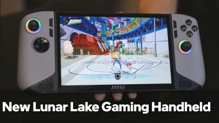 Get a sneak peek at @MSIgaming’s Claw 8 AI+ handheld, which promises improved performance and efficiency thanks to its #IntelCoreUltra 200V series processor and next-gen #IntelArc GPU. See more of MSI’s #LunarLake lineup in the full video here: