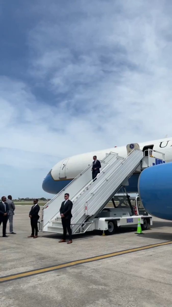 .Secretary Antony Blinken is in Haiti to reaffirm the U.S. commitment to the Haitian people through humanitarian assistance and our commitment to the Multinational Security Support Mission. The U.S. supports a more prosperous, secure, and democratic future for all Haitians.
