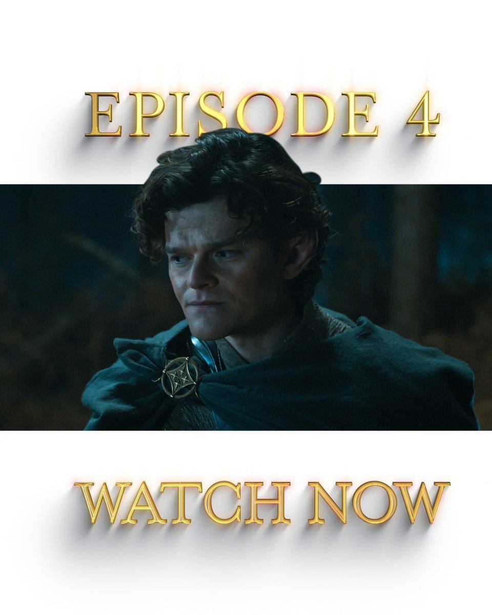 The fight against Sauron continues. Episode four of #TheRingsOfPower is out now.