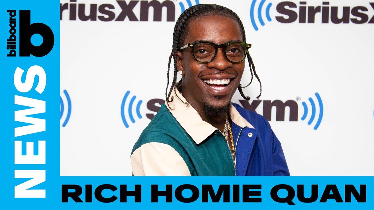Rich Homie Quan has passed away at age 33. 🕊️ #BillboardNews