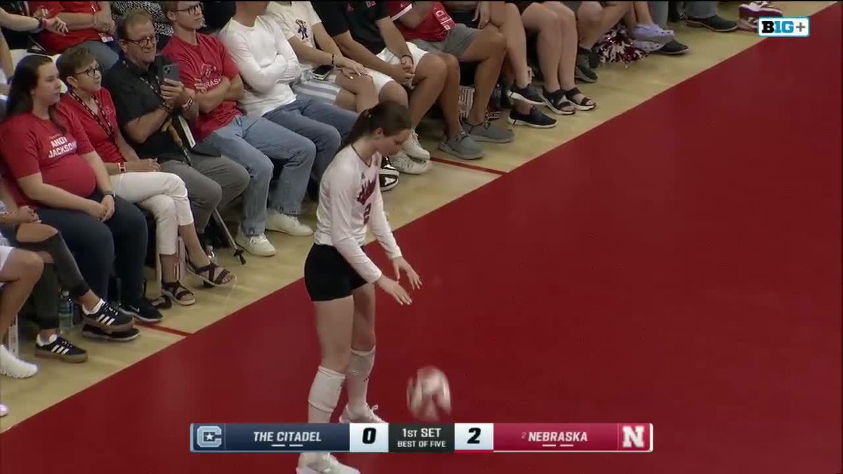 Bergie Bullet! 🚄 ACE SERVE, Bergen Reilly! Nebraska Soybean Board | #GBR