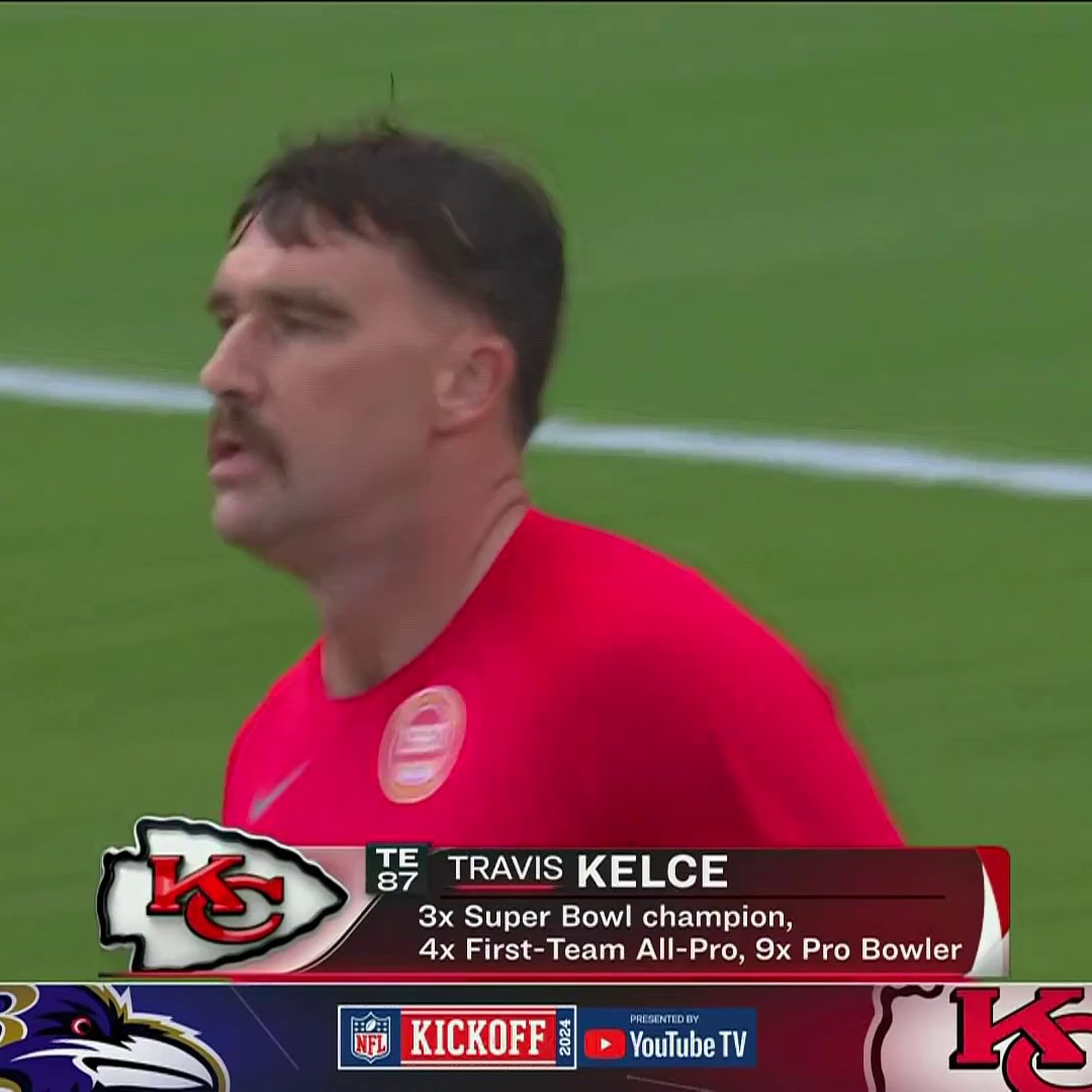 Travis Kelce went to the barber and said “Just fuck my shit up fam”