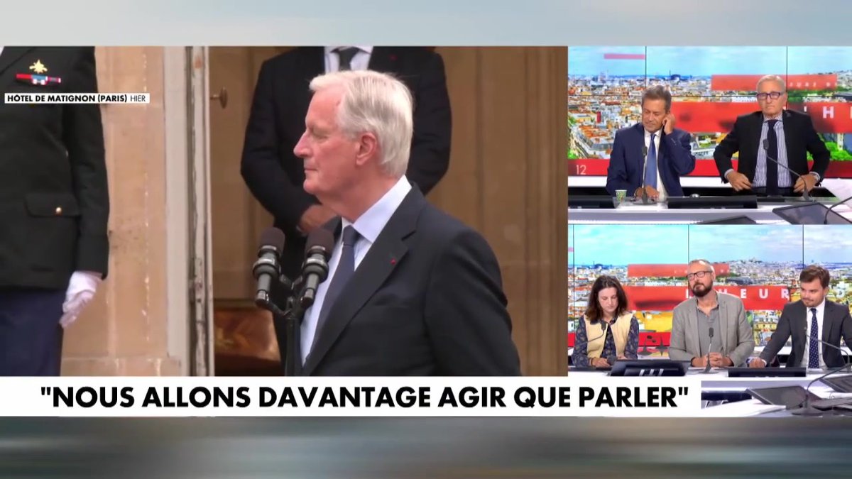 "Gabriel Attal ressemblait hier à un étudiant qui termine son alternance et rend compte de son activité à son maître de stage" déclare Pascal Praud #HDPros #Europe1
