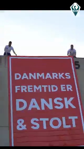 Du er dansk - vær stolt 🇩🇰🔥 Aktionsvideo fra RUC 💯 Vi siger nej til venstreradikal indoktrinering! Danmarks fremtid er stolt og dansk 🇩🇰 #dkpol #dkmedier