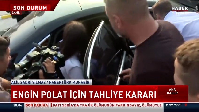 Engin Polat cezaevinden çıktı.