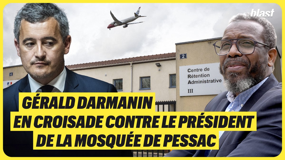 Gérald Darmanin en croisade contre le président de la mosquée de Pessac ➡️ Abdourahmane Ridouane est enfermé au centre de rétention administratif du Mesnil-Amelot depuis le 8 août, en attendant un recours en appel devant le Conseil d’État aujourd'hui.