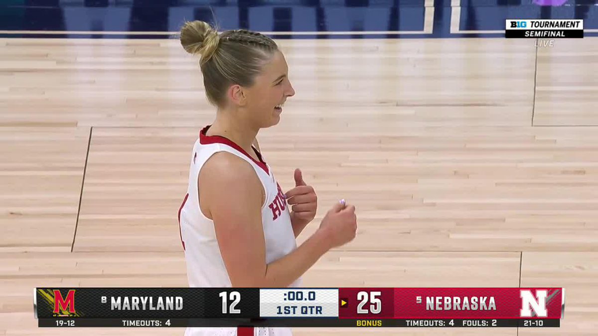 Former Nebraska Women's Basketball standout Jaz Shelly was a bucket 🙌 See just a few of our favorite top plays from her '23-'24 season. #FlashbackFriday x #B1GWBBall