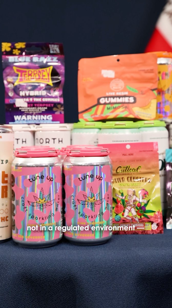 California will not stand by as hemp businesses bend laws to target kids with dangerous products containing THC. The state is banning the sale of edible hemp products with THC and setting the minimum purchasing age for all other edible hemp items at 21.