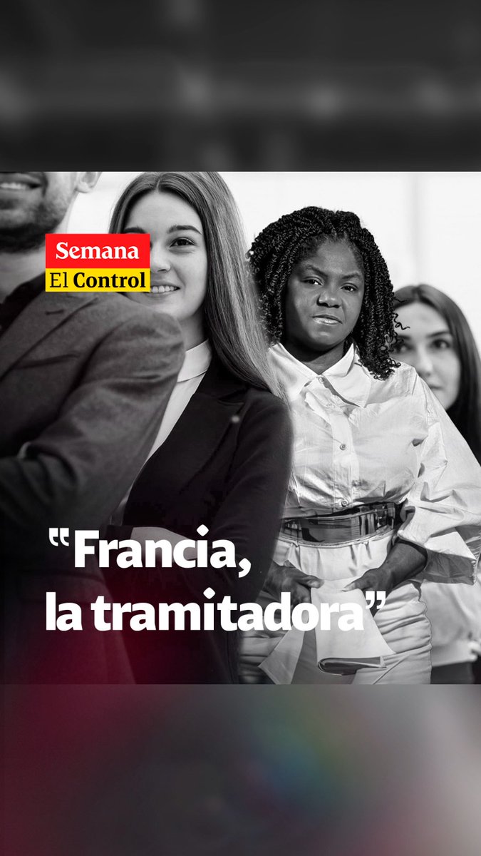 #Opinión | "Saquen pañuelo porque a la vicepresidente le ha tocado bregar muy duro para ejecutar un 1%. ¿En qué se la ha pasado, doctora?": @mandreanieto le hace #ElControl a Francia Márquez, "la tramitadora".