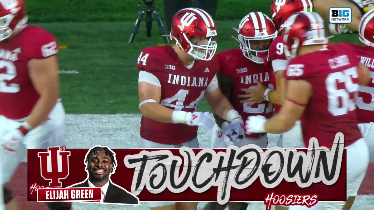 Elijah Green would not be denied and gets the TD! 👏 Indiana Football