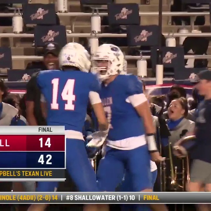 Allen dominates at home! 🦅 #TXHSFB | Jack in the Box | Texas UIL | #TexasFootballDays | #TFD24