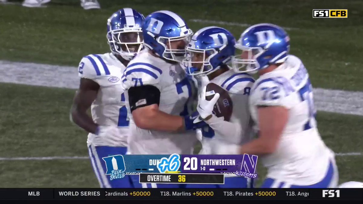 MAALIK MURPHY STRIKE TO THE ENDZONE TO TIE IT IN OT 🚨