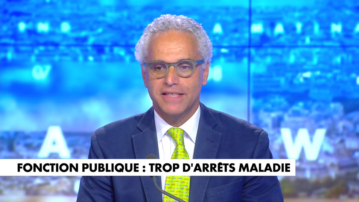 Bernard Cohen-Hadad, au sujet des indemnisations des arrêts maladie : «La fraude sociale en France représente 100 milliards d’euros» dans #LaMatinaleWE