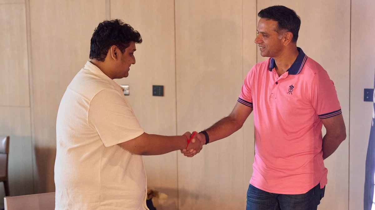 So, we pranked the biggest Rahul Dravid fan we know and flew him down to Bengaluru… 👀💗