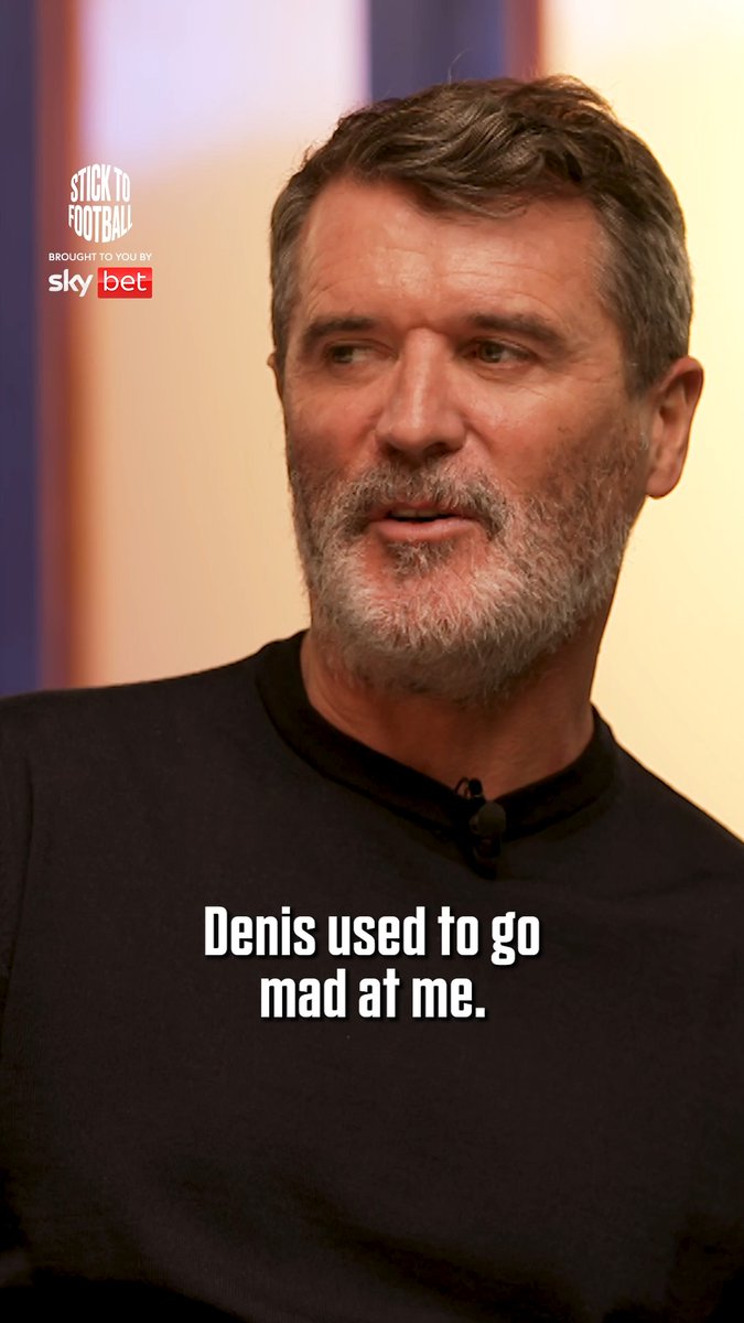 "Denis used to go mad at me!" 😡 Imagine being a fly on the wall when Denis Irwin and Roy Keane used to share a room together for Ireland! 🇮🇪