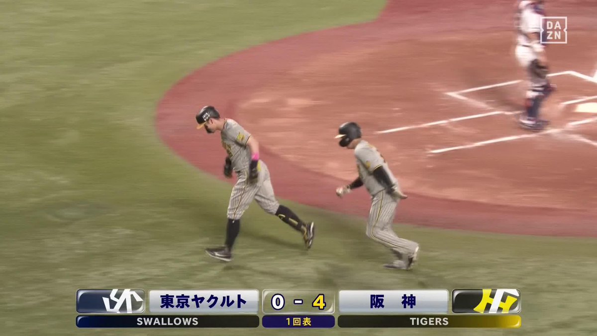 / 留まるところを知らない \ 2試合連発の豪快逆方向 #佐藤輝明 2ランホームラン ⚾プロ野球(2024/9/7) 🆚 ヤクルト×阪神 📱Live on DAZN #DAZNプロ野球 #tigers