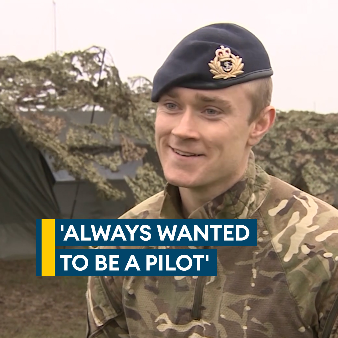 "I always wanted to be a pilot" In 2018, Lt Rhodri Leyshon, who died earlier this week after a Merlin helicopter ditched in the English Channel during a training exercise, told BFBS Forces News how becoming a pilot in the Commando Helicopter Force was his dream job. More here👇