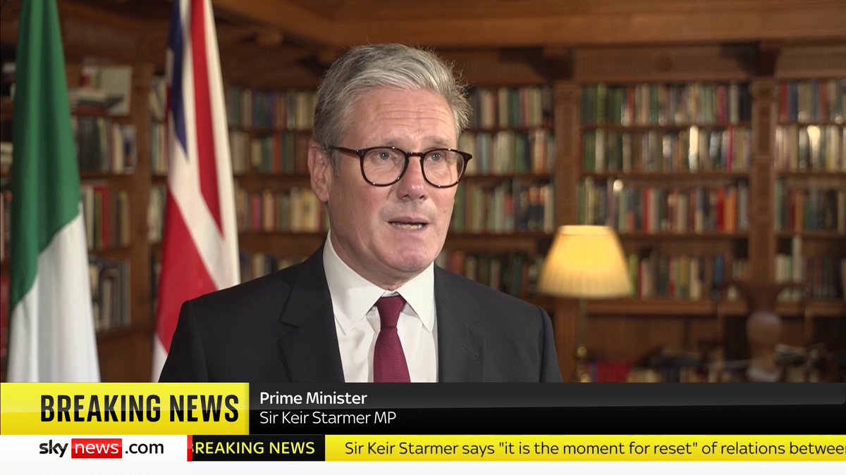 Q - 'Lee Carsley has said he's not going to sing the national anthem. Are you happy that he won't sing?' PM Sir Keir Starmer: 'I'll be singing the national anthem, what others do is really a matter for them' 📺 Sky 501, Virgin 602, Freeview 233