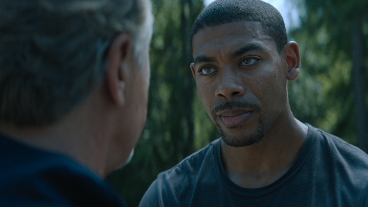 When the hero explains his very special set of skills? That's cinema. Rebel Ridge is now playing.