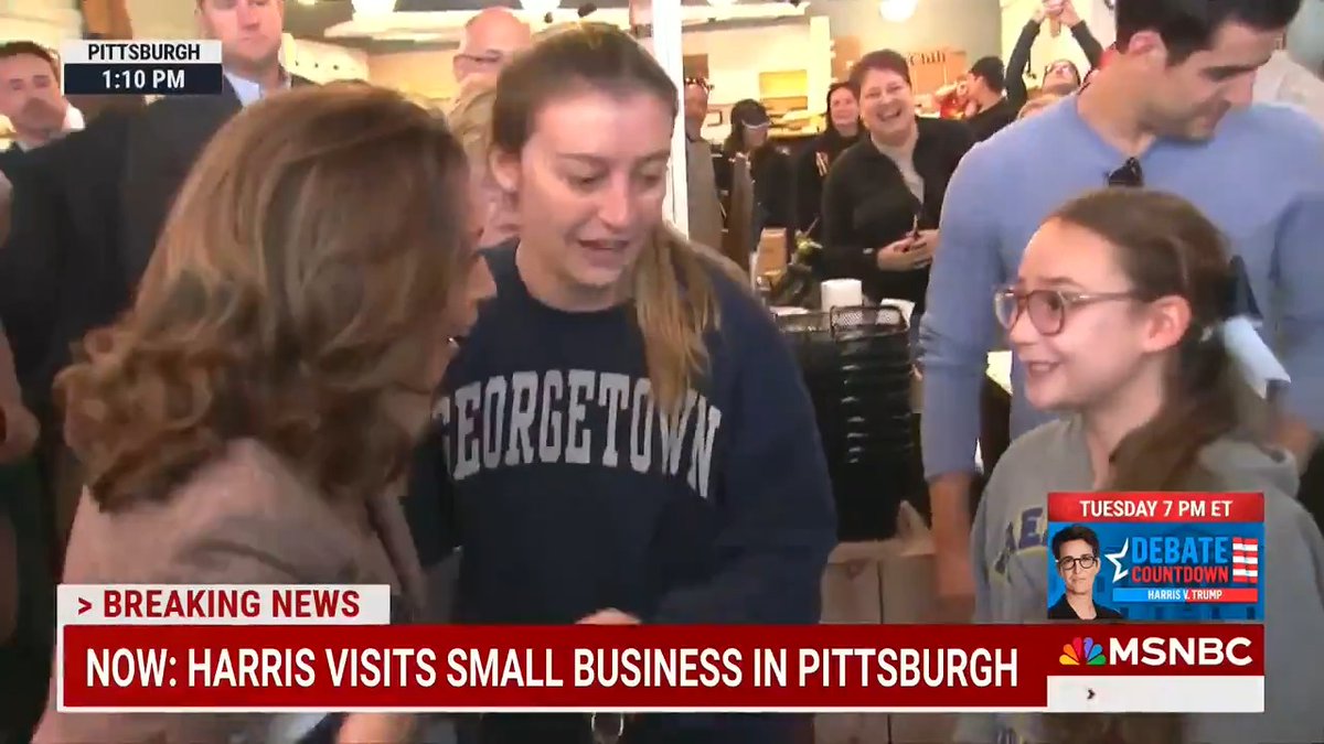 Vice President Harris greets Yinzers: “I’m counting on your leadership”