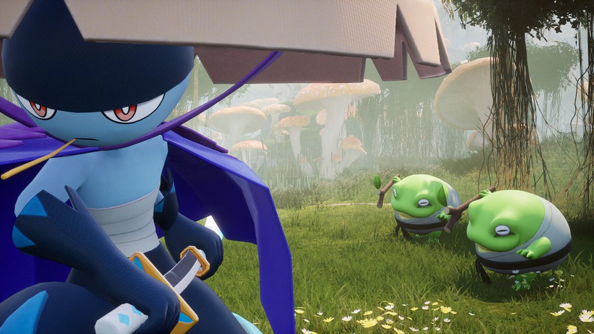 SAMURAI DUEL - Palworld Animation