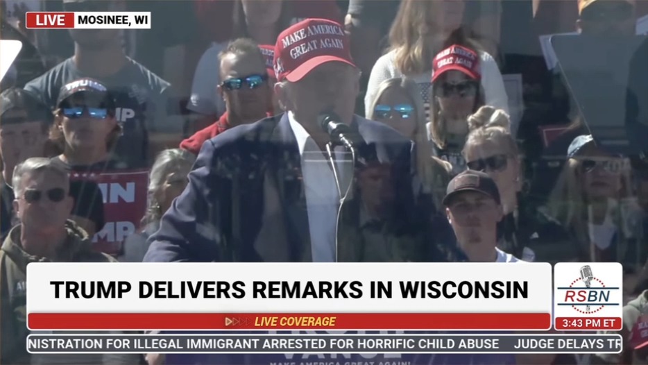 Trump: I’m just happy that we had Supreme Court justices that had the courage to overturn Roe v. Wade