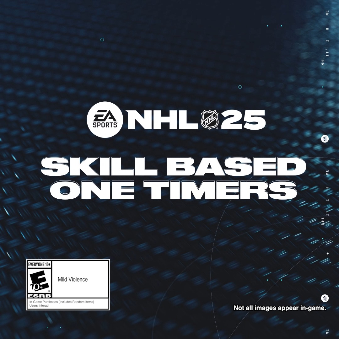 Read the attacking zone, find an open teammate, and be rewarded with a deadly one-timer in #NHL25 Learn more 🏒 🎮