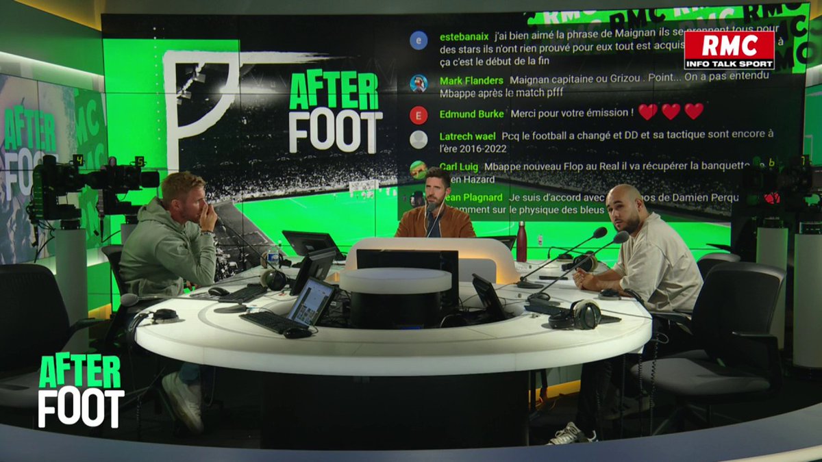 🚨 Walid Acherchour : « Si Deschamps est encore à la tête des Bleus, c'est grâce à Kylian Mbappé ! Son projet de jeu c'est uniquement Kylian et depuis qu'il n'est plus bon son projet de jeu s'est écroulé. 🇫🇷😬 » 🎥 After Foot RMC