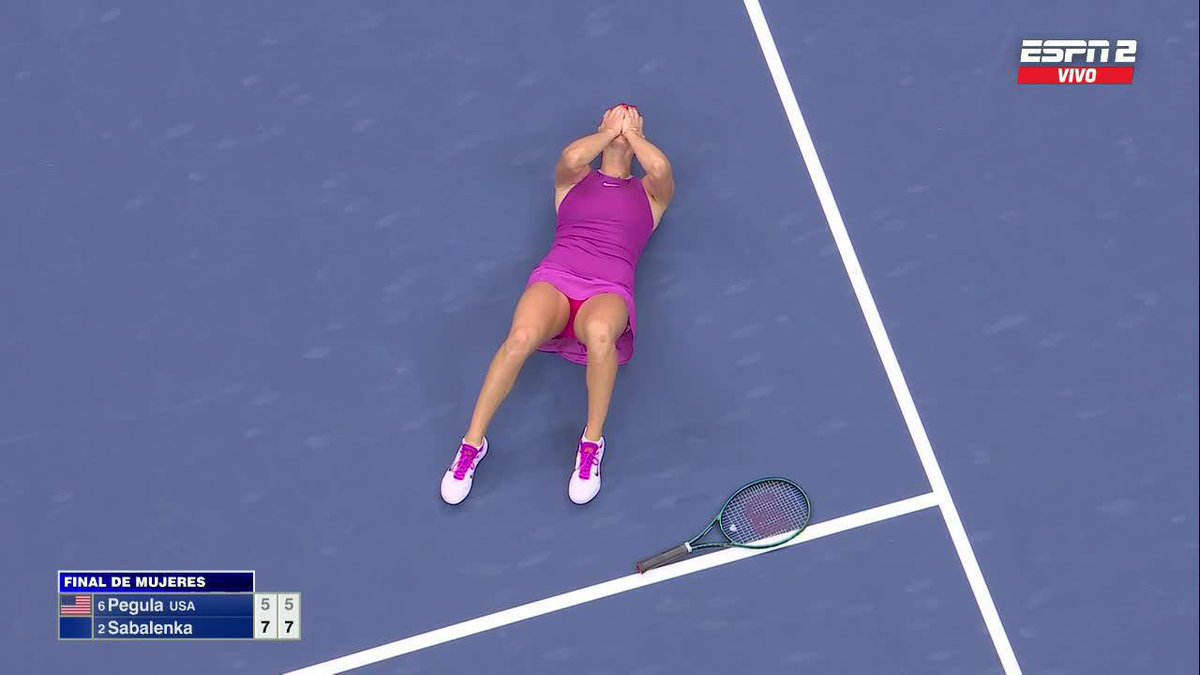 🇧🇾 ARYNA SABALENKA ES CAMPEONA DEL #USOPEN POR PRIMERA VEZ EN SU CARRERA. 👏
