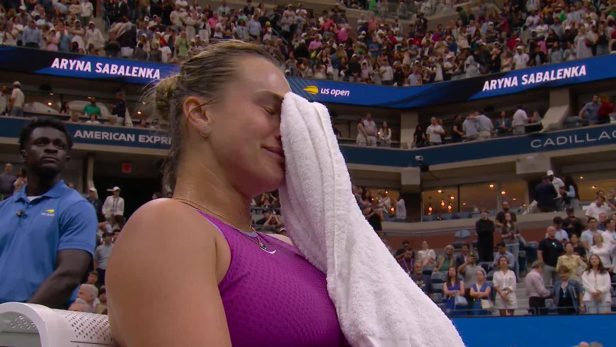 Believe it, Sabalenka Aryna 🥲 You're a US Open champion!!!