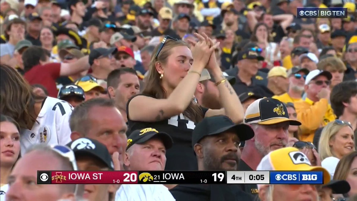 IOWA STATE REDSHIRT FRESHMAN 54 YARDER TO TAKE THE LEAD