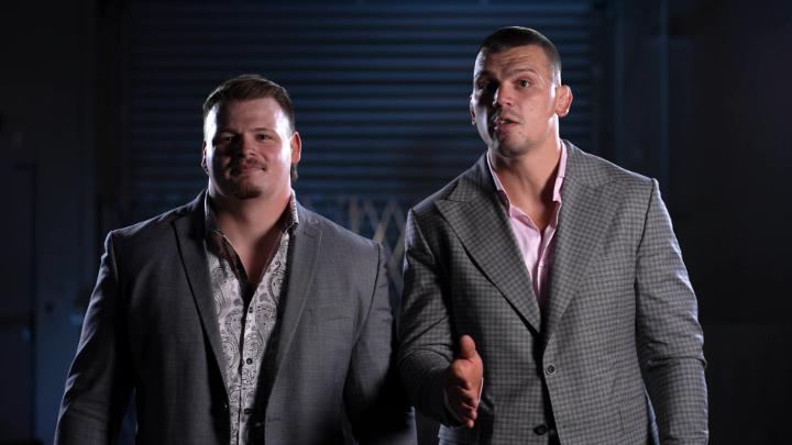 .Jacob A. Kasper & @BrutusCreedwwe explain why they joined forces with Chad Gable ๐