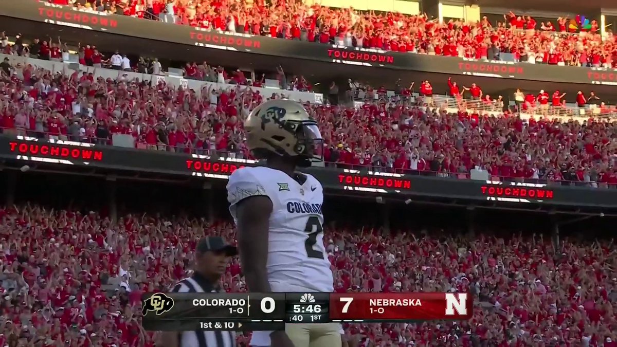 PICK SIX NEBRASKA 😱 Nebraska Football