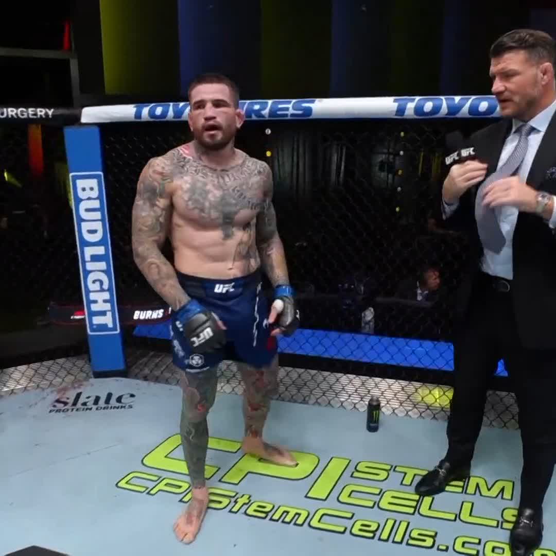 What a win for Sean Brady 👏 He comes out of 5 rounds with the UD victory! #UFCVegas97