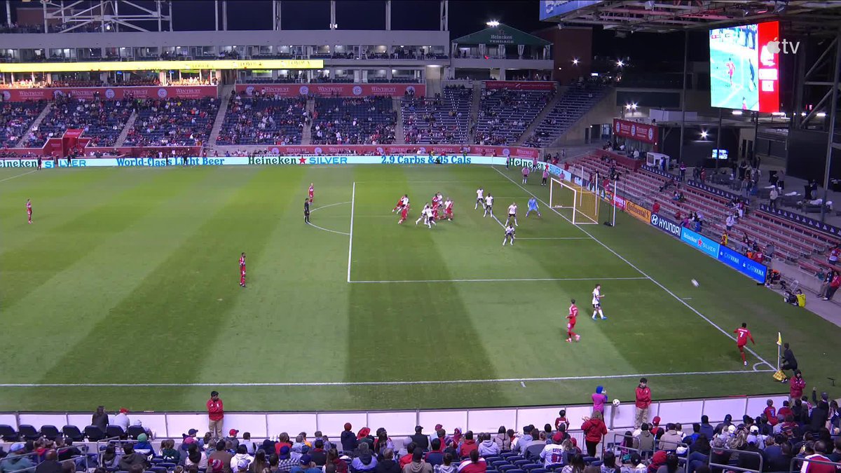 Andrew Gutman hit the volley clean ☄️ (via Major League Soccer)