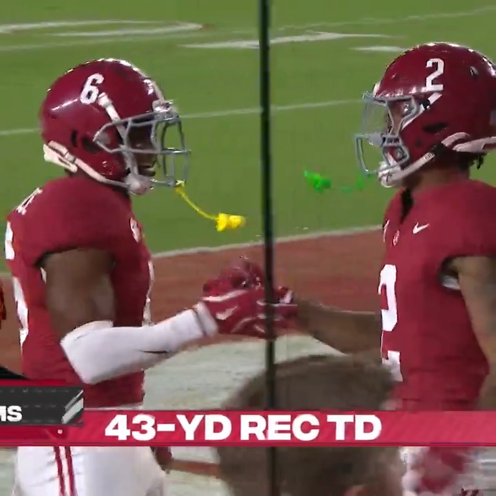 THE FRESHMAN PLAYMAKER COMES UP BIG AGAIN 😤 Alabama Football x 📺 @ESPN