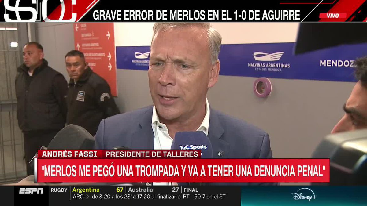 "HA SIDO TREMENDAMENTE PERJUDICADO TALLERES EN TODO. ESTE PARTIDO EN FECHA FIFA NO SE TENDRÍA QUE HABER JUGADO, ES LA PRIMERA VEZ DONDE NO HAY UN CONSENSO..." 👀 Fassi no se guardó nada tras la eliminación de Talleres en #CopaArgentina 📺 #DisneyPlus