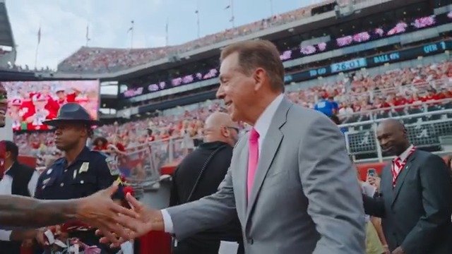 A day for a legend. Thank you Coach! #RollTide | Alabama Football