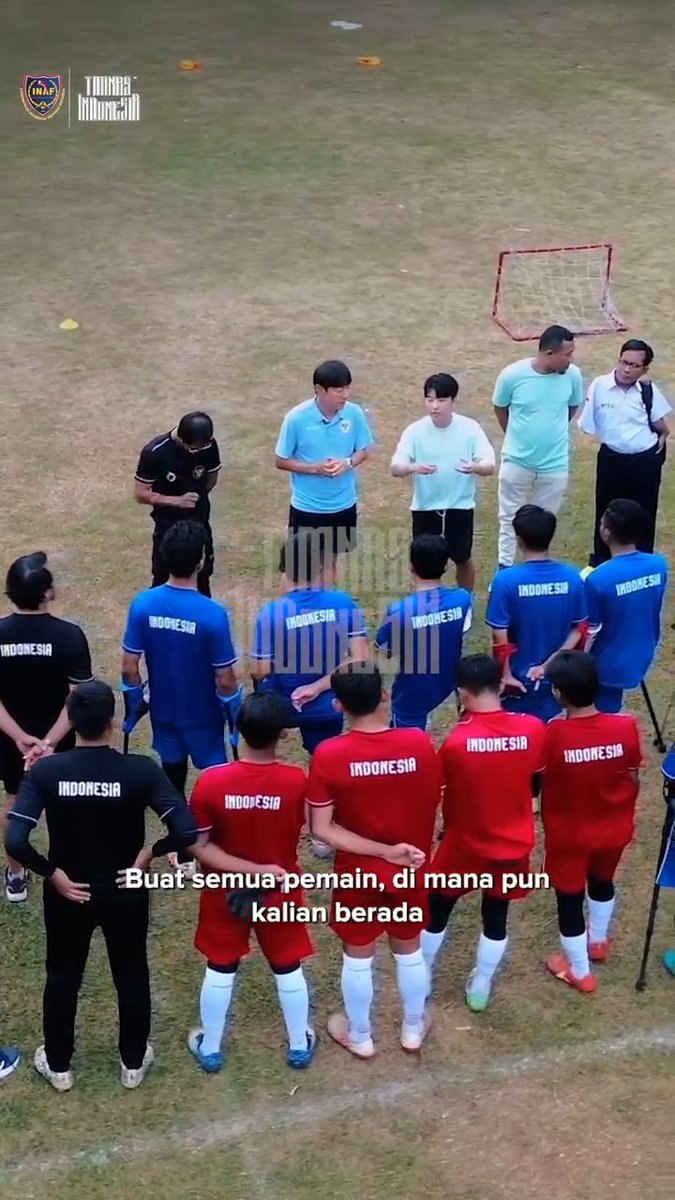 Timnas Indonesia Amputasi sedang mempersiapkan diri untuk Piala Asia 2024 ๐ฆ
Mereka akan hadir di GBK menyaksikan pertandingan Indonesia vs Australia atas undangan PSSI sebagai satu persaudaraan dalam Sepakbola ๐ค #BersamaGaruda