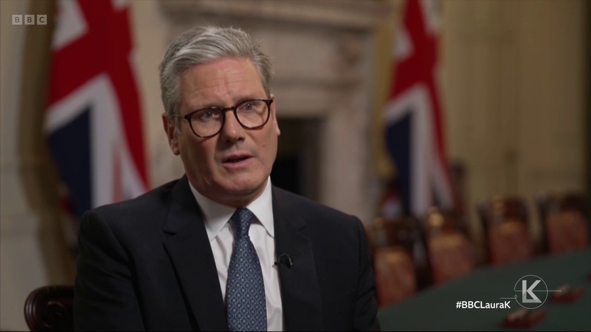 “I am worried about the rise of the far-right” PM Keir Starmer says he is concerned about the increase in support for the far-right in places like Germany and France but that he “convinced that the answer to it is delivery in government” #BBCLauraK