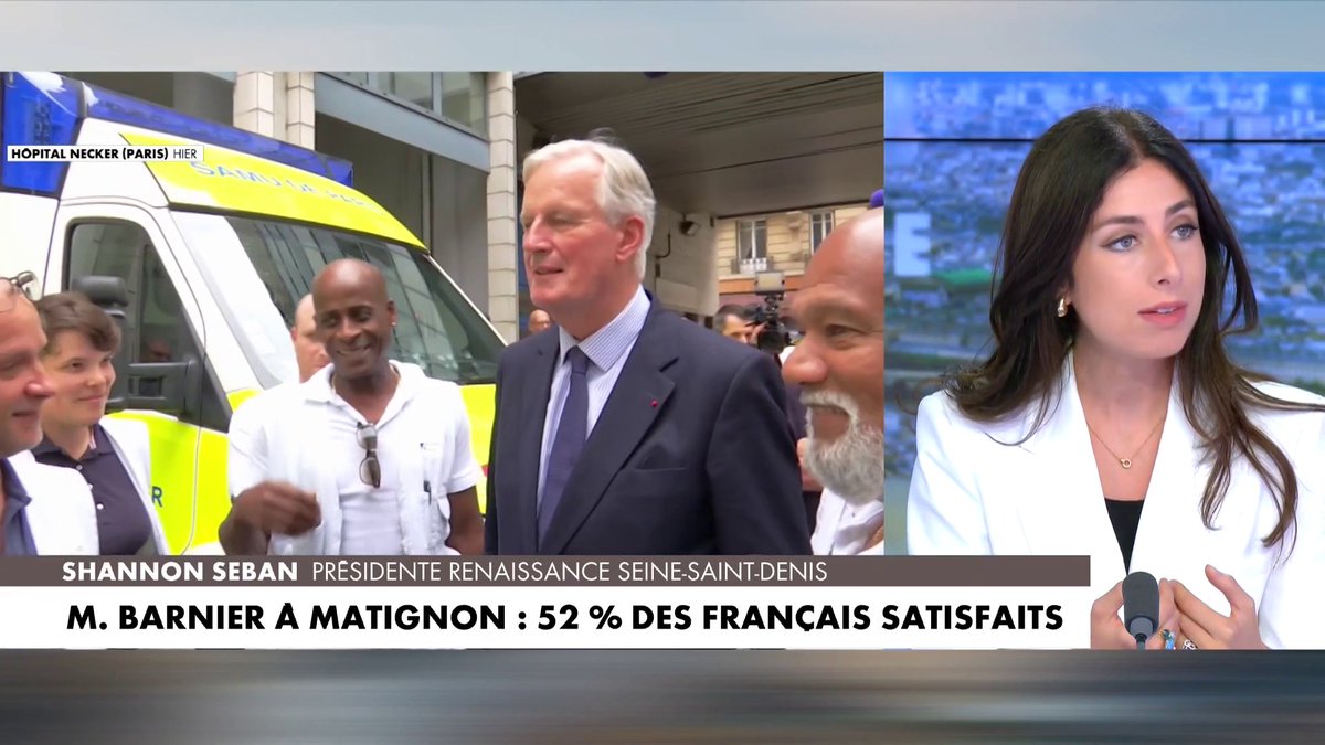 Shannon Seban, présidente Renaissance de Seine-Saint-Denis : «Le NFP n'a pas vocation à gouverner le pays», dans #MidiNewsWE