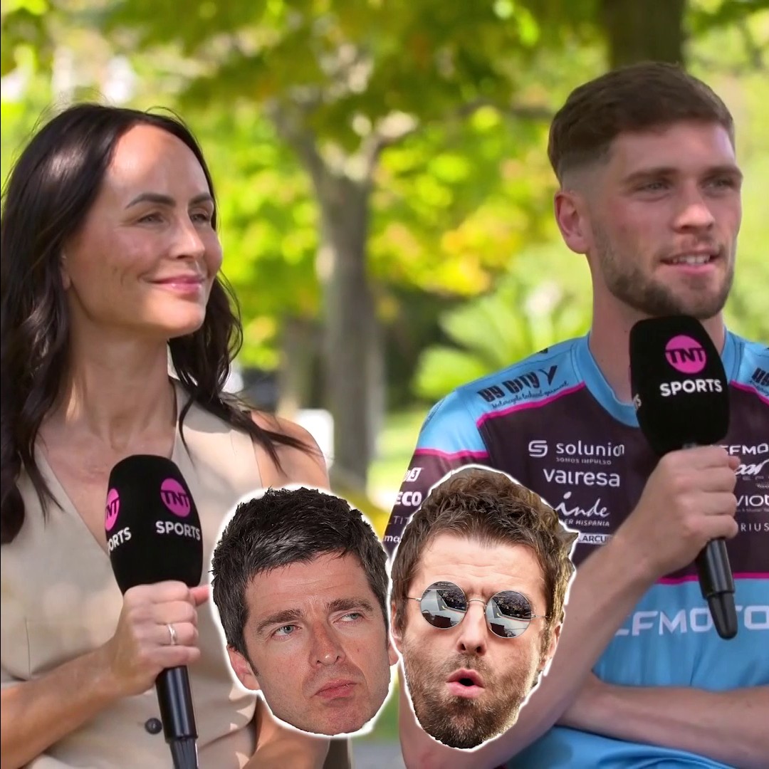 How well does Jake Dixon and Sarah Dixon really know Oasis 😂🇬🇧 🎤@Steveday #Moto2 | #SanMarinoGP | Live on TNT Sports and Discovery+