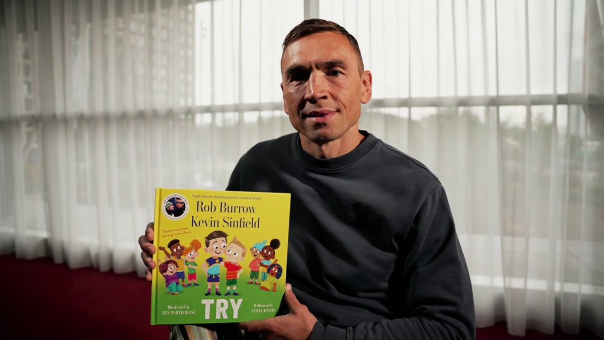 Kevin Sinfield CBE says Rob Burrow "taught me to be a better friend" and that a book they have written together is "one of the best things we did in 20 years of friendship ❤️