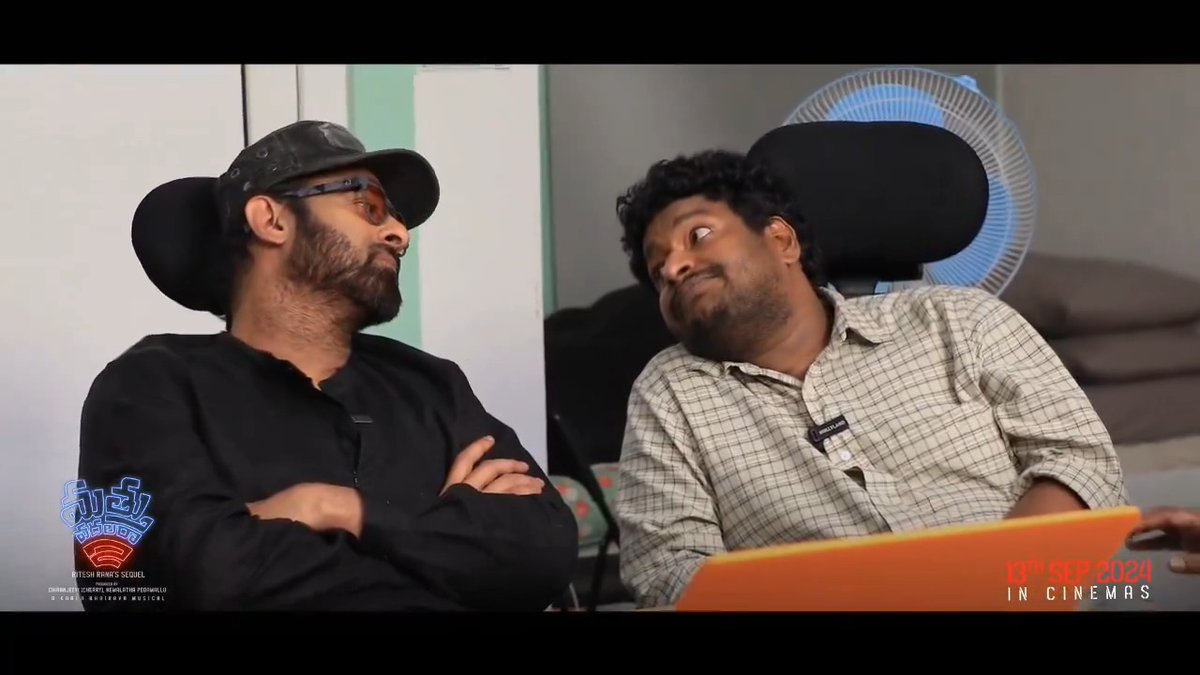 Rebal Star #Prabbas and Team #MathuVadalara2 in full flow. Watch the entertaining conversation.